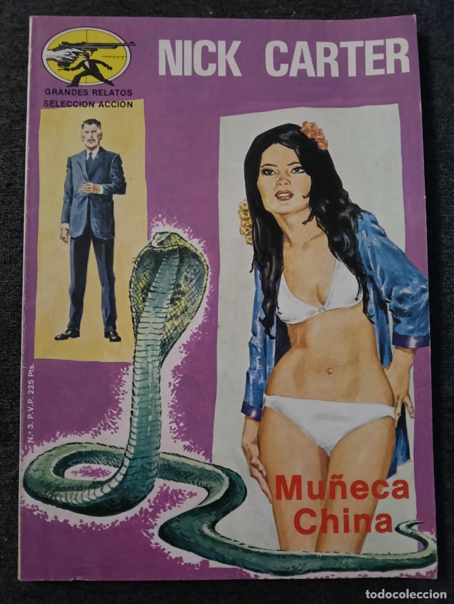 Tebeos: COMIC NICK CARTER N&deg;3 - DE MERCADILLO MUY BUEN ESTADO - Foto 1