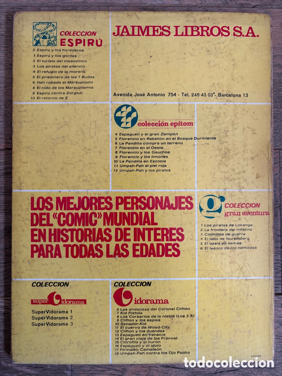 Tebeos: Espiru y los gorilas Jaimes libros - Foto 3