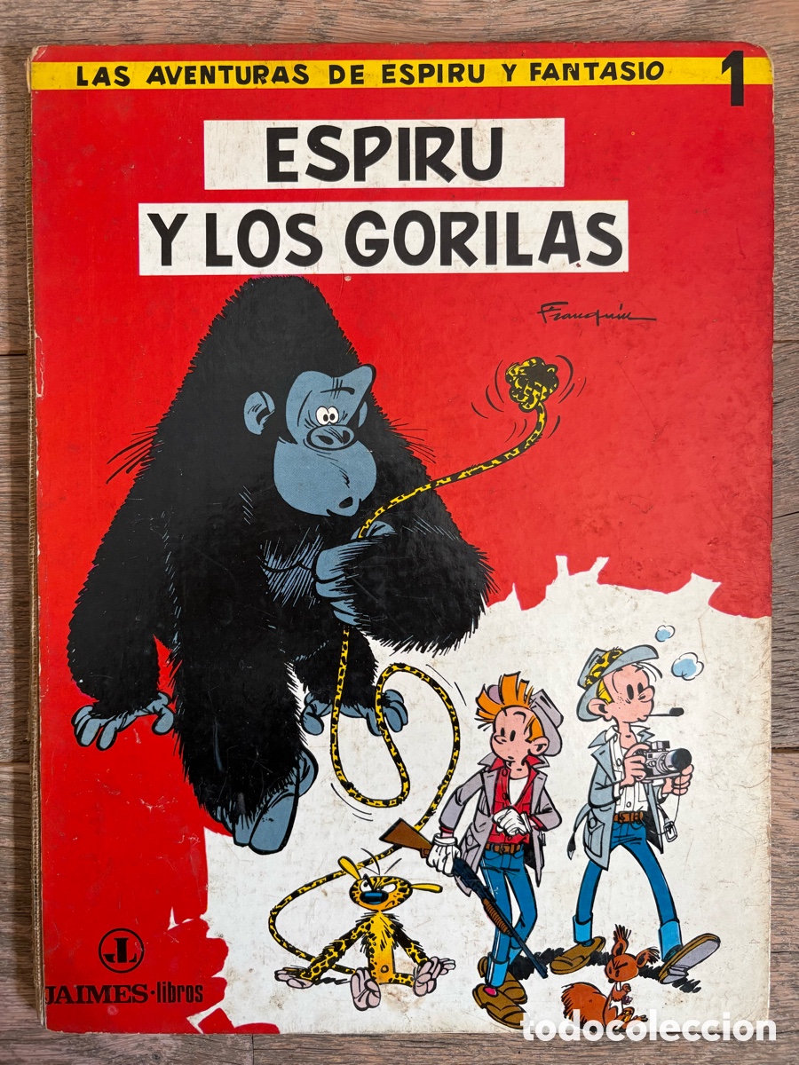 Tebeos: Espiru y los gorilas Jaimes libros - Foto 1