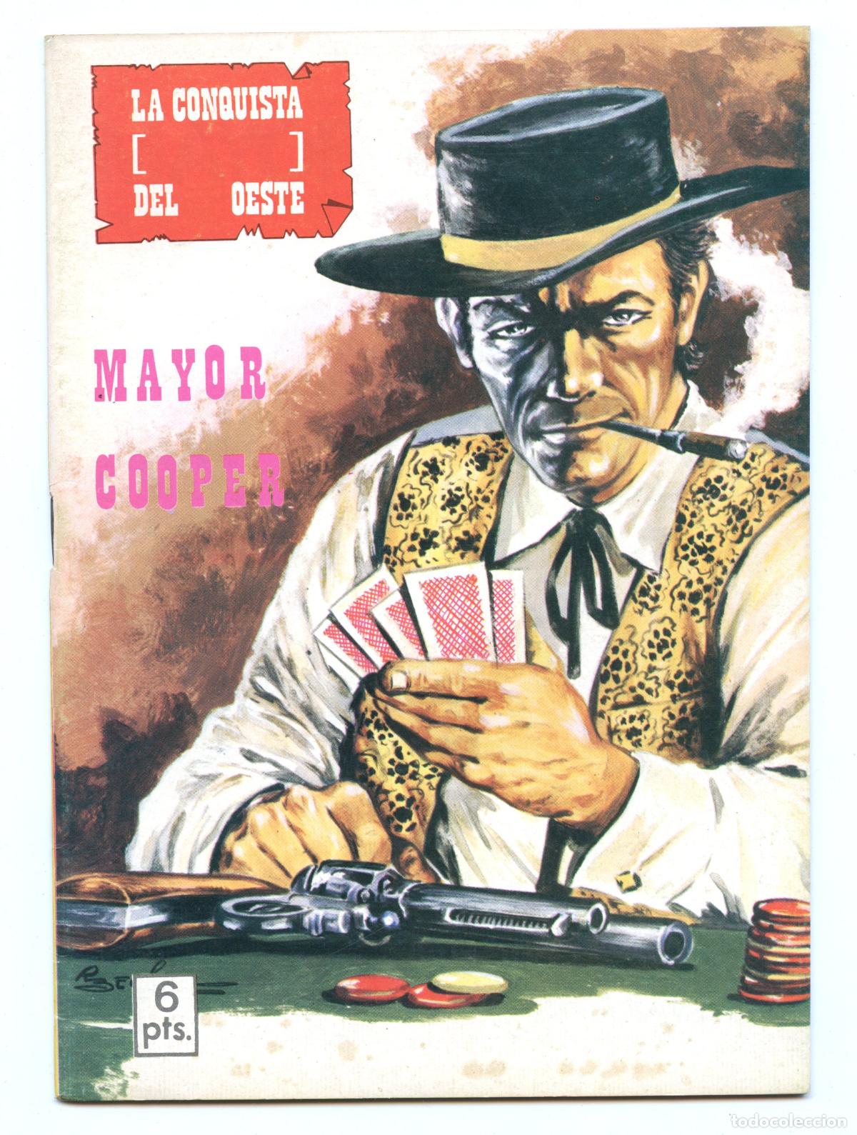 Tebeos: CONQUISTA DEL OESTE n.2 MAYOR COOPER (Presidente, 1970) - Foto 1