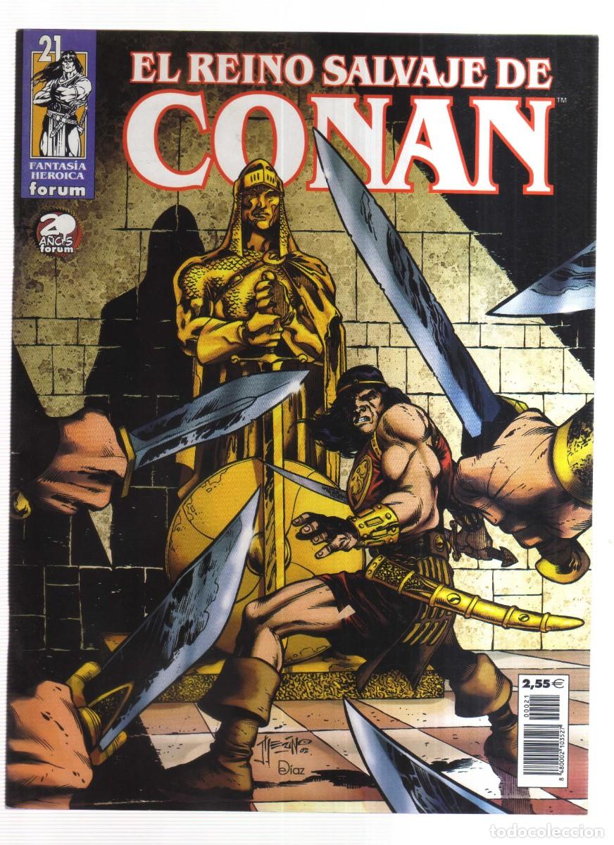 Tebeos: CONAN EL REINO SALVAJE N,21 FORUM - Foto 1