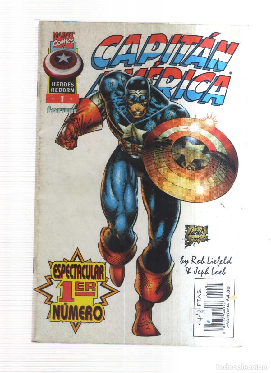 Tebeos: CAPITAN AMERICA FORUM N,1 ESPECTACULAR NUMERO 1 - Foto 1