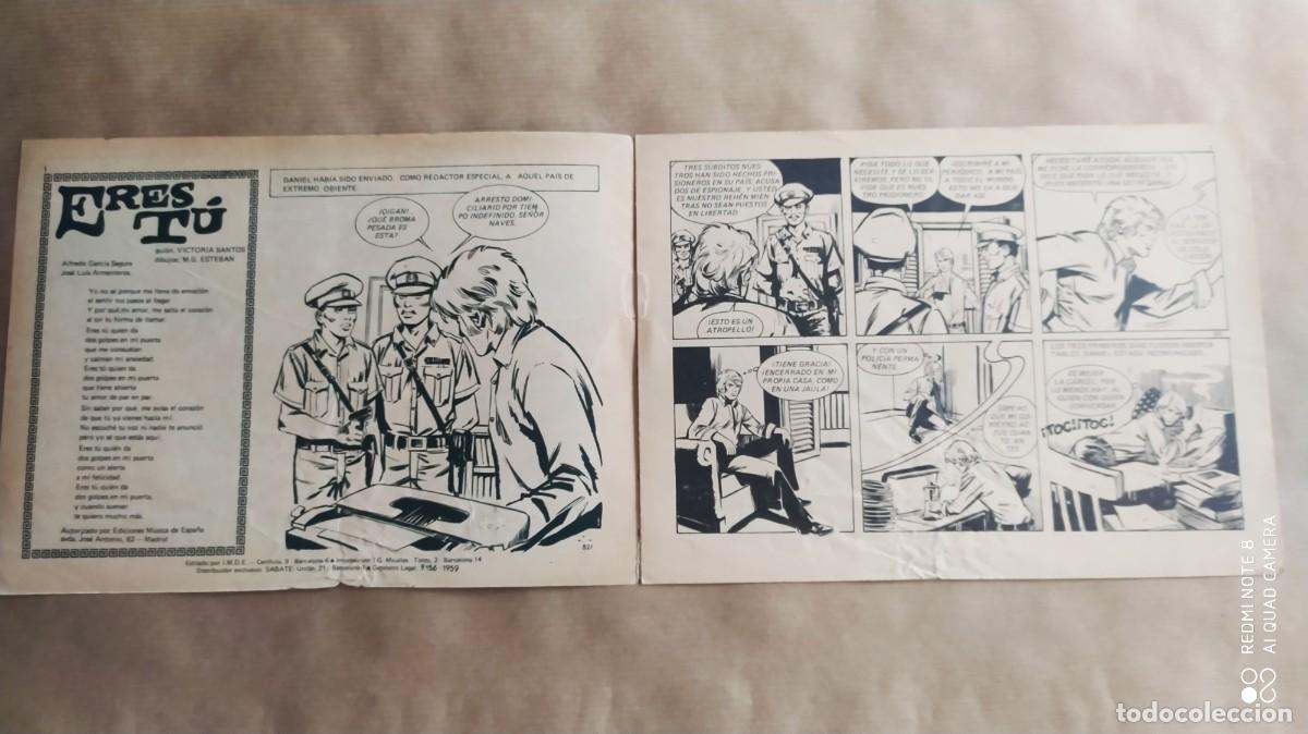 Tebeos: CLARO DE LUNA ERES TU 521 RAPHAEL -LLUIS LLACH -TRAS - - Foto 2