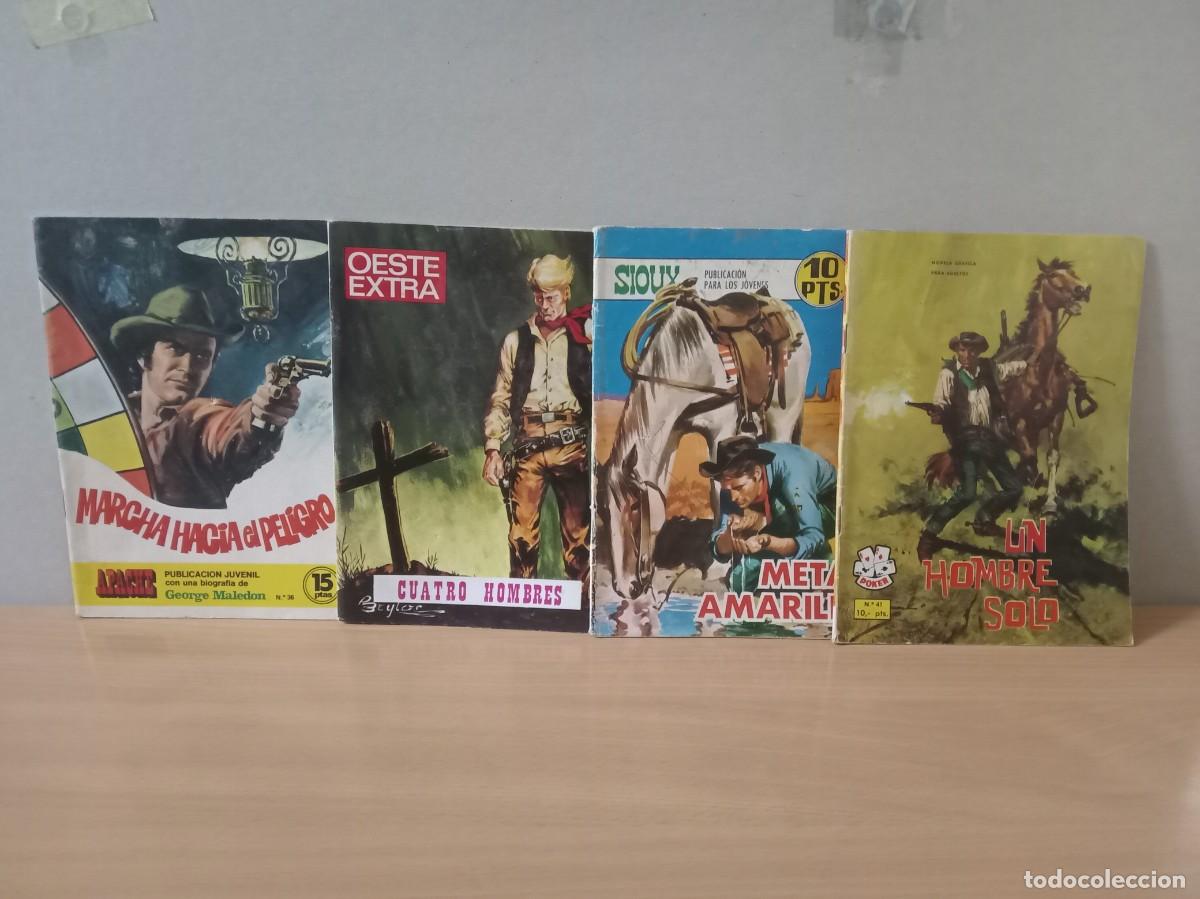 Tebeos: LOTE DE 4 NOVELAS GRAFICAS DEL OESTE