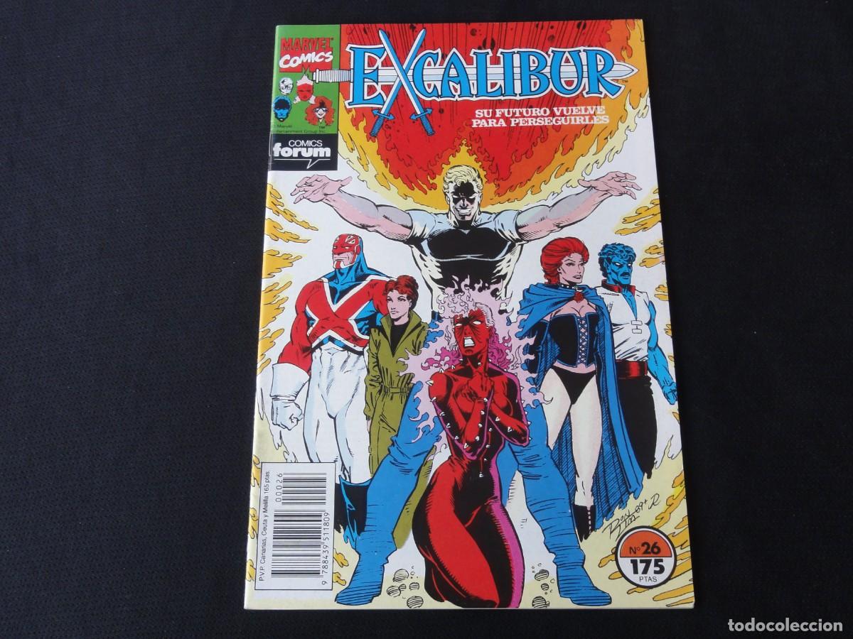 Tebeos: EXCALIBUR. N&ordm; 26 DE 80. A&Ntilde;O 1989-1995. MARVEL COMICS FORUM. C-15B - Foto 1