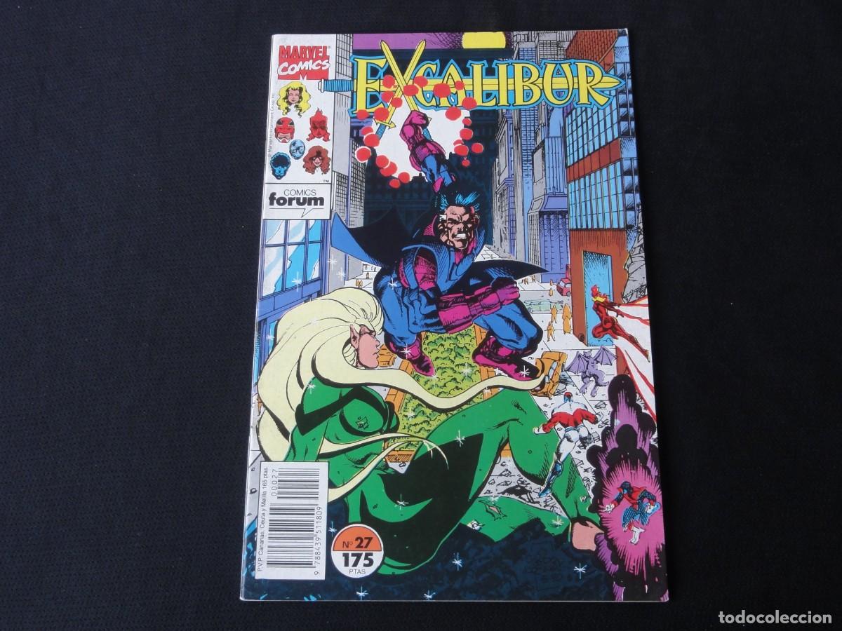 Tebeos: EXCALIBUR. N&ordm; 27 DE 80. A&Ntilde;O 1989-1995. MARVEL COMICS FORUM. C-15B