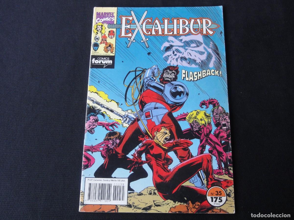 Tebeos: EXCALIBUR. N&ordm; 35 DE 80. A&Ntilde;O 1989-1995. MARVEL COMICS FORUM. C-15B - Foto 1