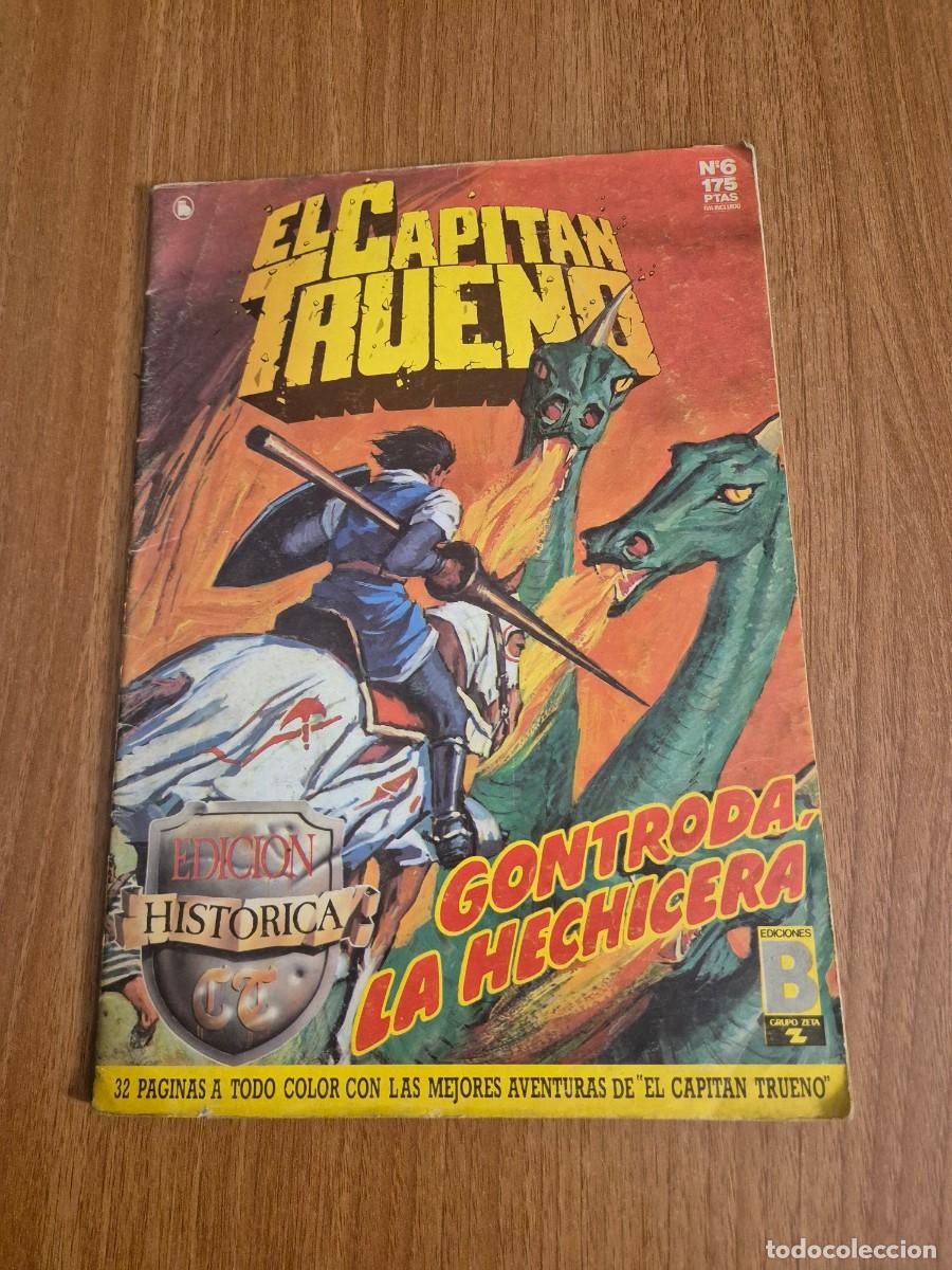 Tebeos: EL CAPITAN TRUENO N&ordm; 6-- GONTRODA . LA HECHICERA - Foto 1