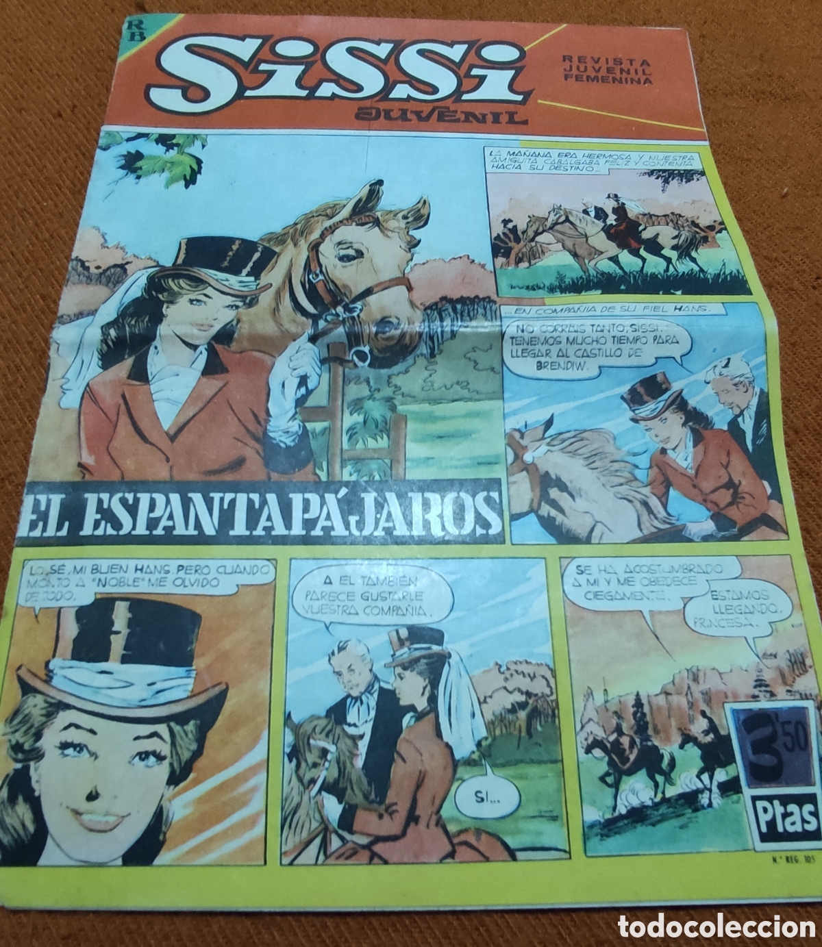 Tebeos: Sissi , El Espantap&aacute;jaros n&uacute;m 244 - Foto 1