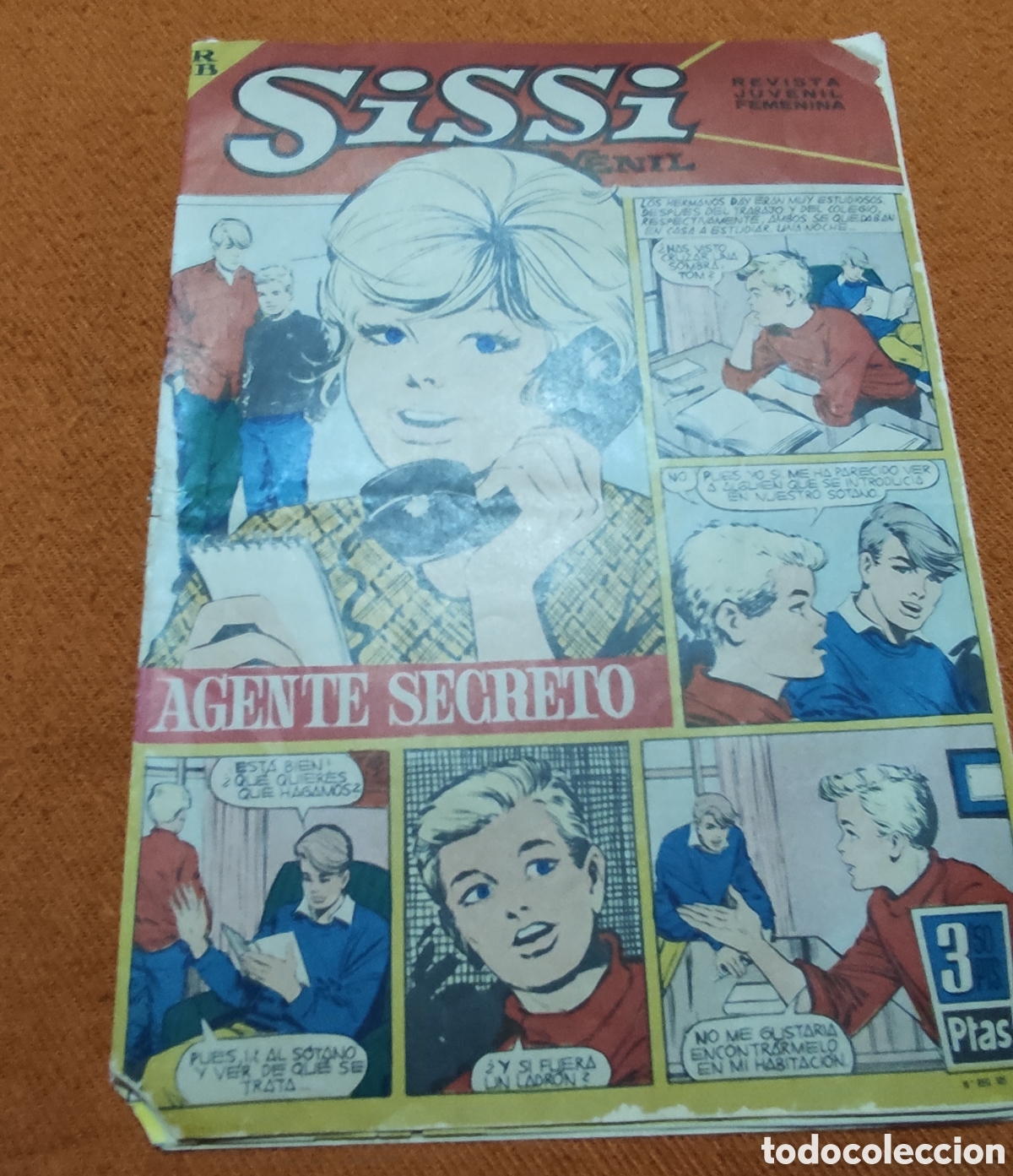 Comics: Sissi n&uacute;m 315 , Agente Secreto