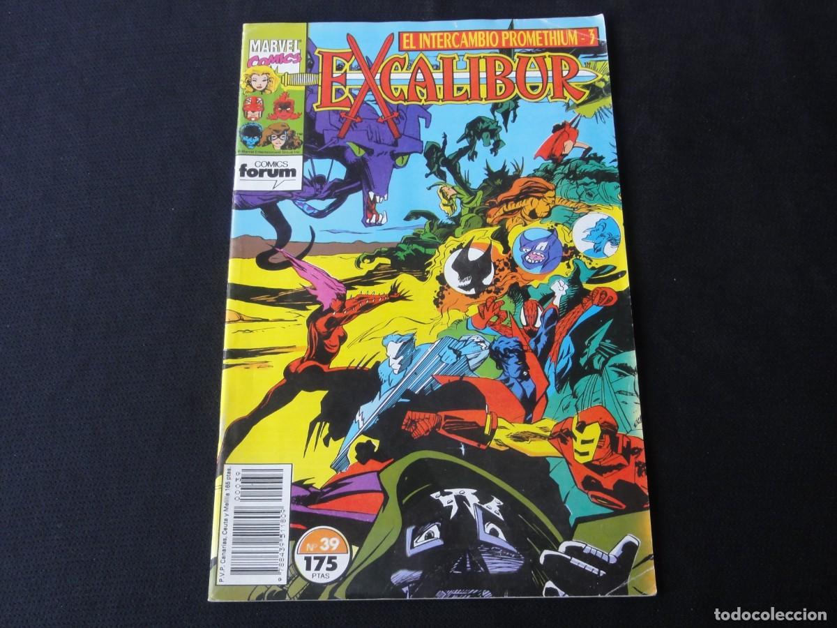 Tebeos: EXCALIBUR. N&ordm; 39 DE 80. EL INTERCAMBIO PROMETHIUM 3. A&Ntilde;O 1989-1995. MARVEL COMICS FORUM. C-15B