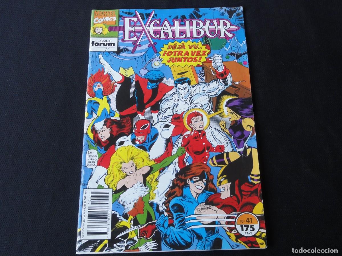 Tebeos: EXCALIBUR. N&ordm; 41 DE 80. A&Ntilde;O 1989-1995. MARVEL COMICS FORUM. C-15B - Foto 1