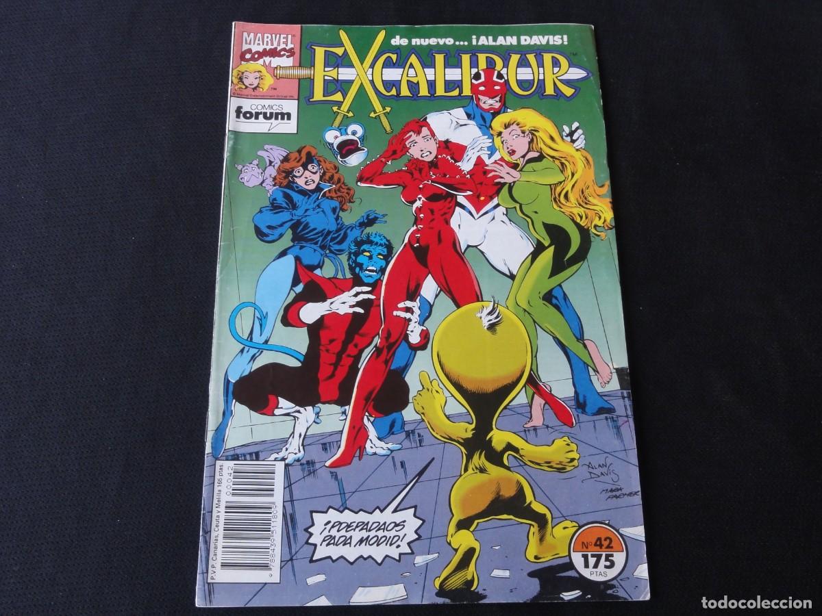 Tebeos: EXCALIBUR. N&ordm; 42 DE 80. A&Ntilde;O 1989-1995. MARVEL COMICS FORUM. C-15B - Foto 1