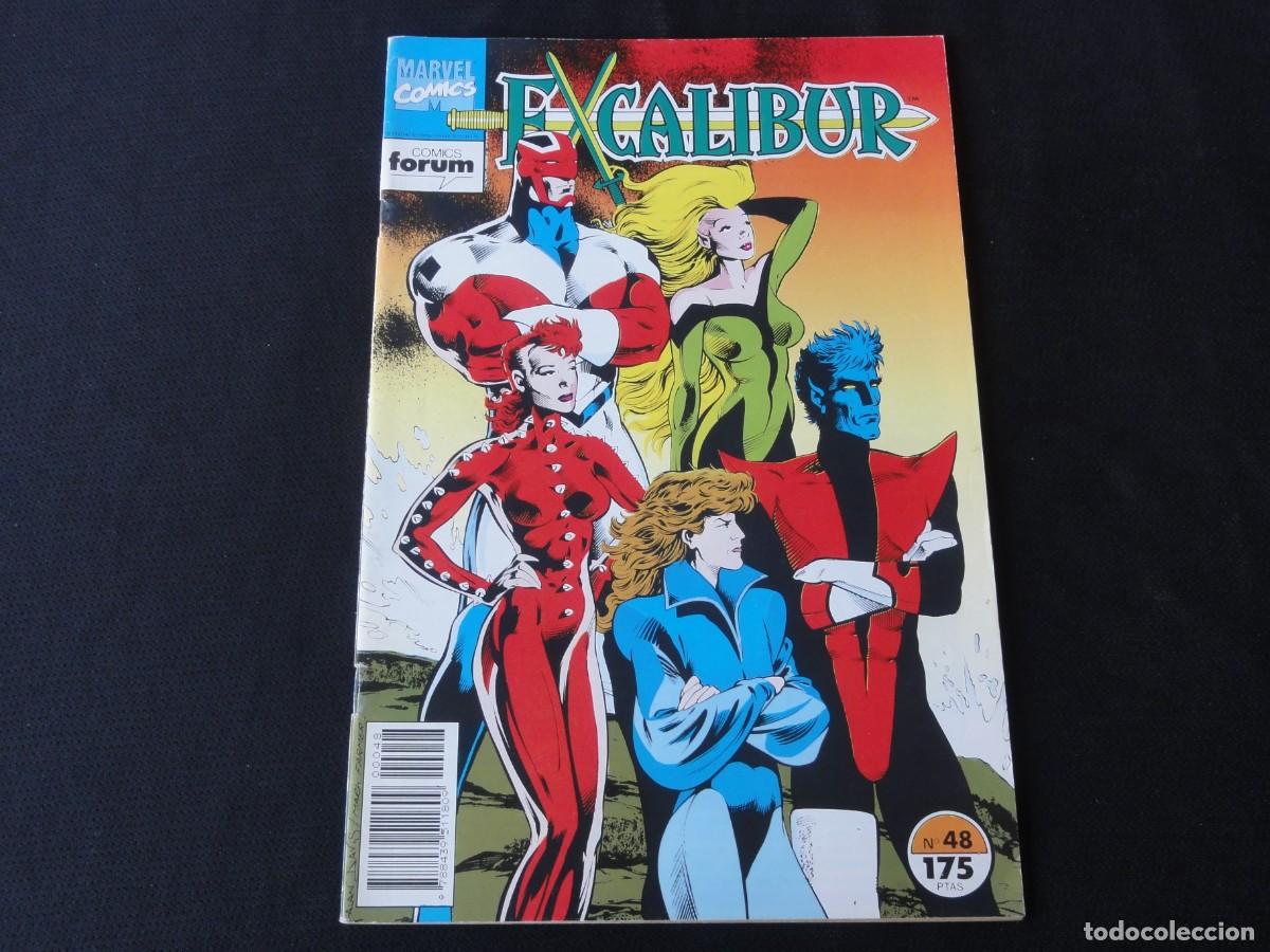 Comics: EXCALIBUR. N&ordm; 48 DE 80. A&Ntilde;O 1989-1995. MARVEL COMICS FORUM. C-15B