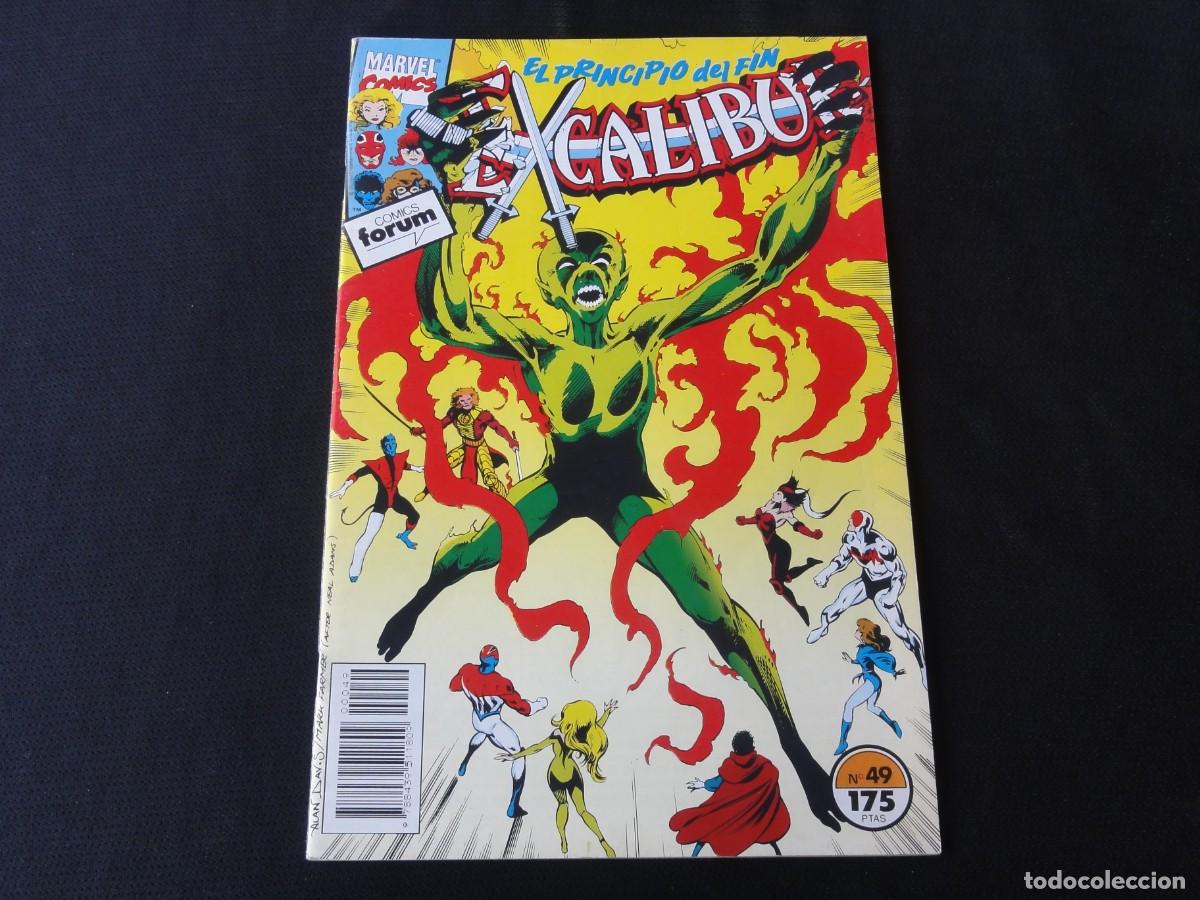 Tebeos: EXCALIBUR. N&ordm; 49 DE 80. A&Ntilde;O 1989-1995. MARVEL COMICS FORUM. C-15B