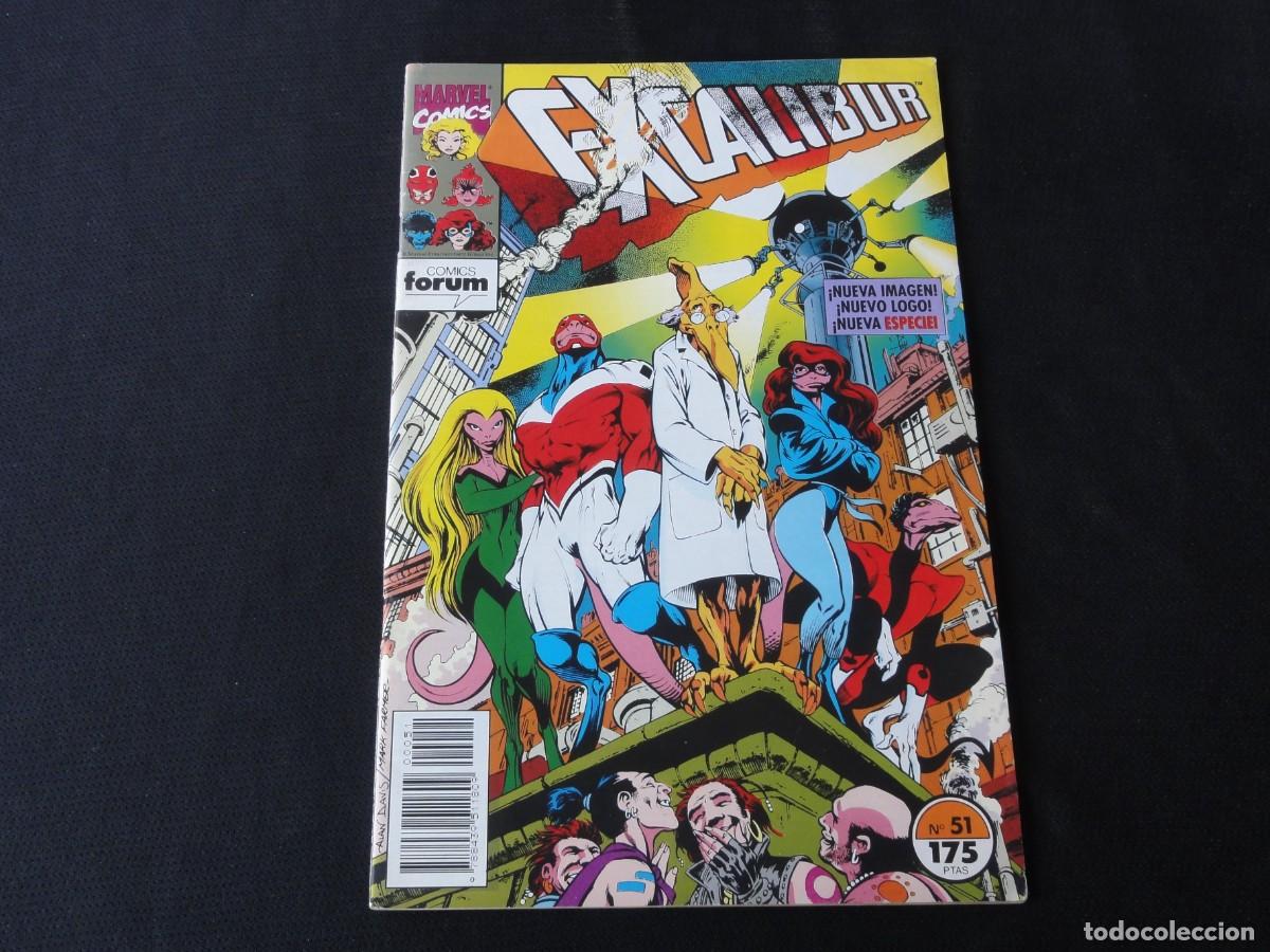 Tebeos: EXCALIBUR. N&ordm; 51 DE 80. A&Ntilde;O 1989-1995. MARVEL COMICS FORUM. C-15B - Foto 1