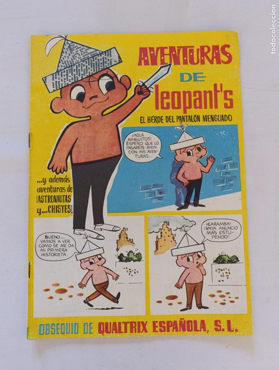 Tebeos: AVENTURAS DE LEOPANTS - EL HEROE DEL PANTALON MENGUADO (GR) - Foto 1