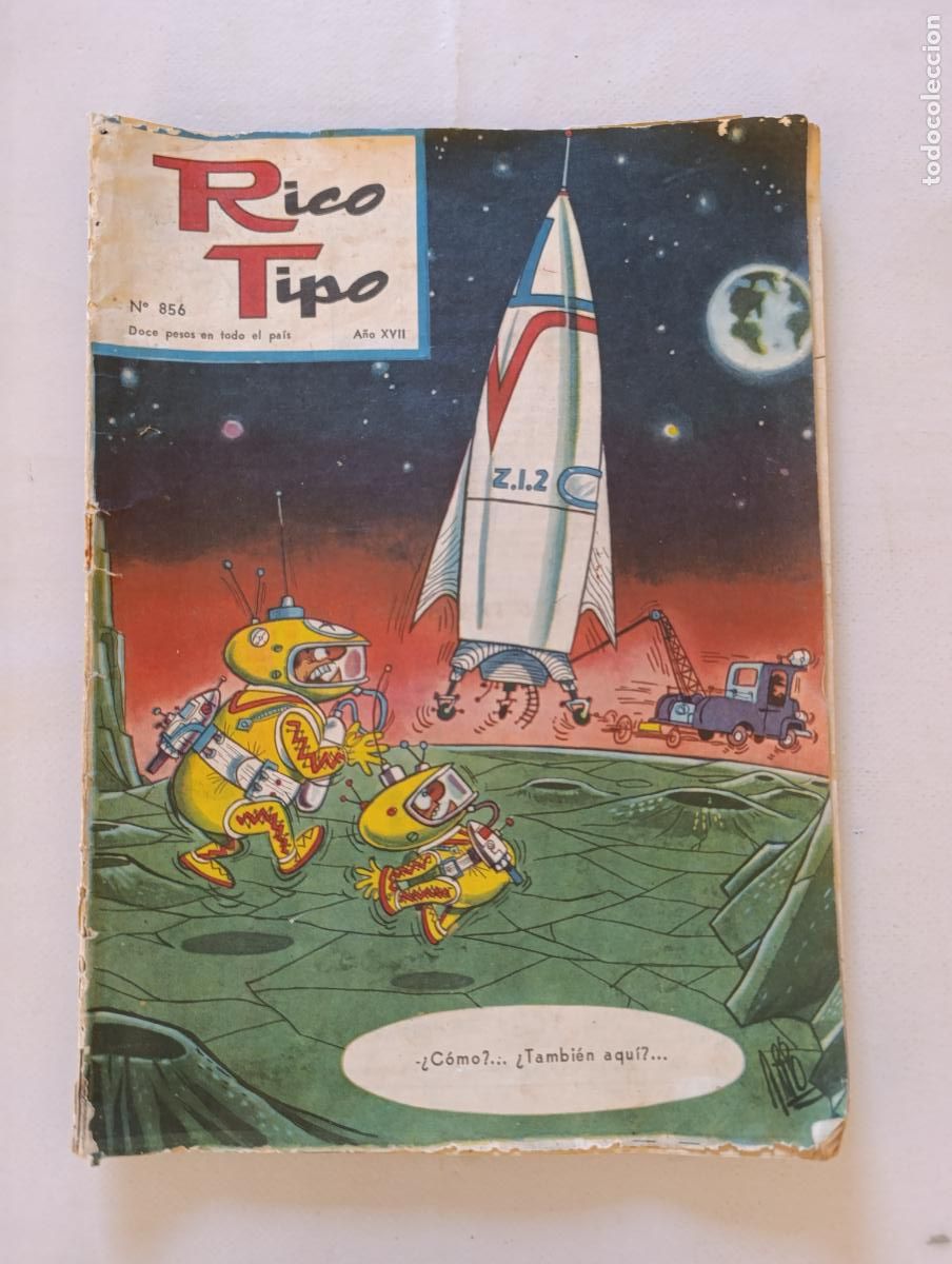 Tebeos: RICO TIPO N&ordm; 856 - A&Ntilde;O XVII (GR) - Foto 1