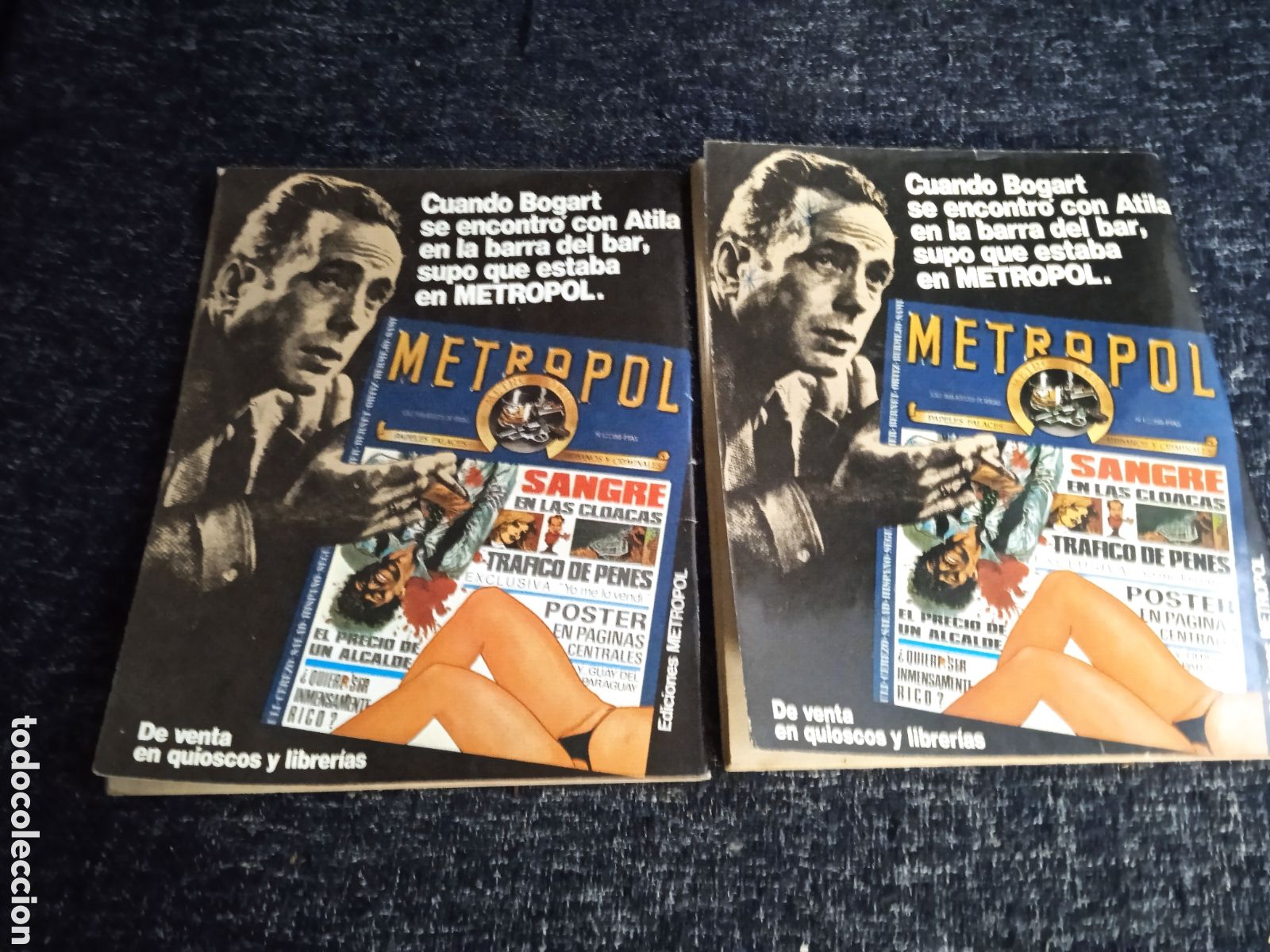 Tebeos: MOCAMBO O LA AVENTURA N&ordm; 1 Y 2 COMPLETA - EDICIONES METROPOL - Foto 2