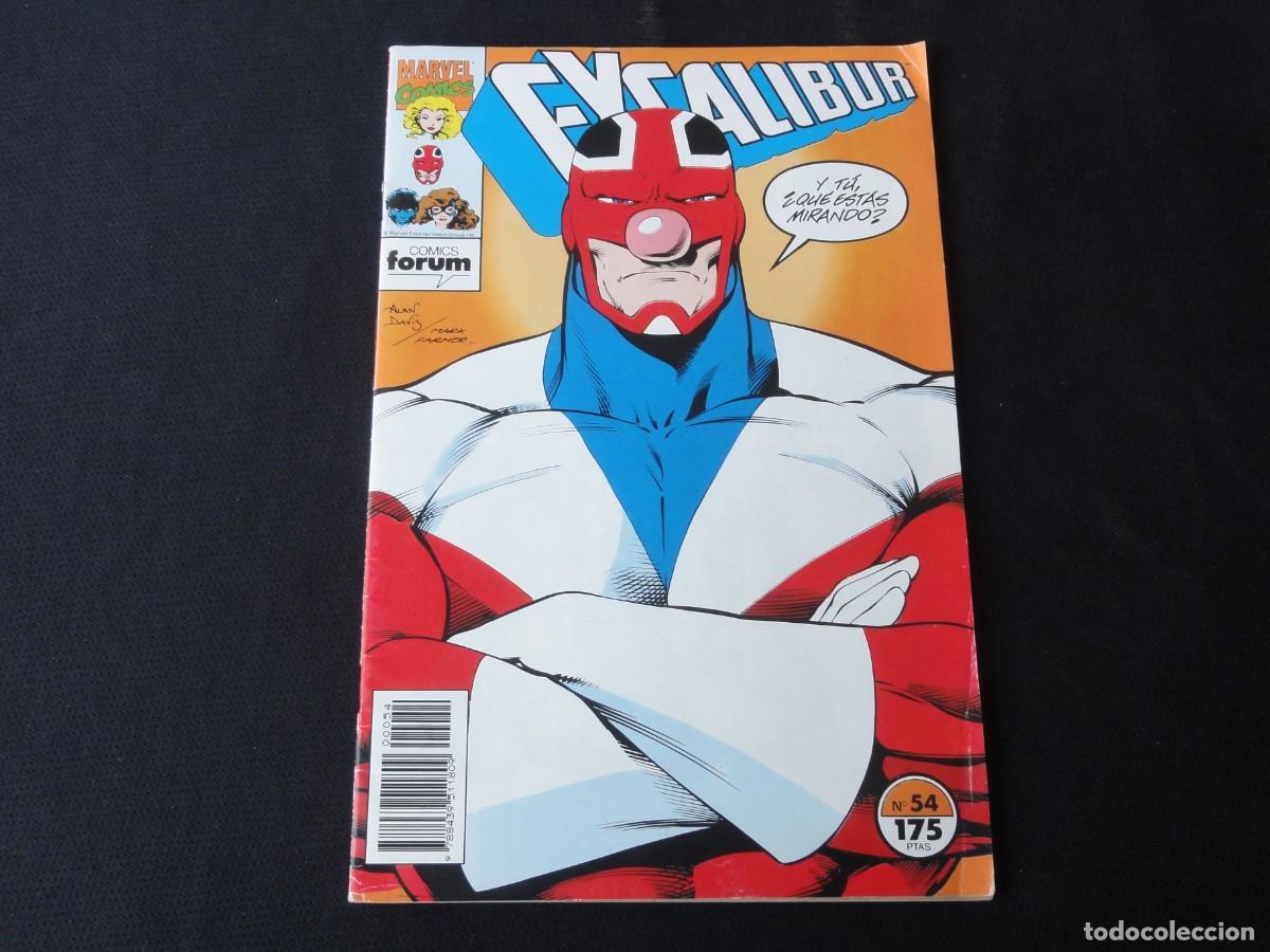 Tebeos: EXCALIBUR. N&ordm; 54 DE 80. A&Ntilde;O 1989-1995. MARVEL COMICS FORUM. C-15B