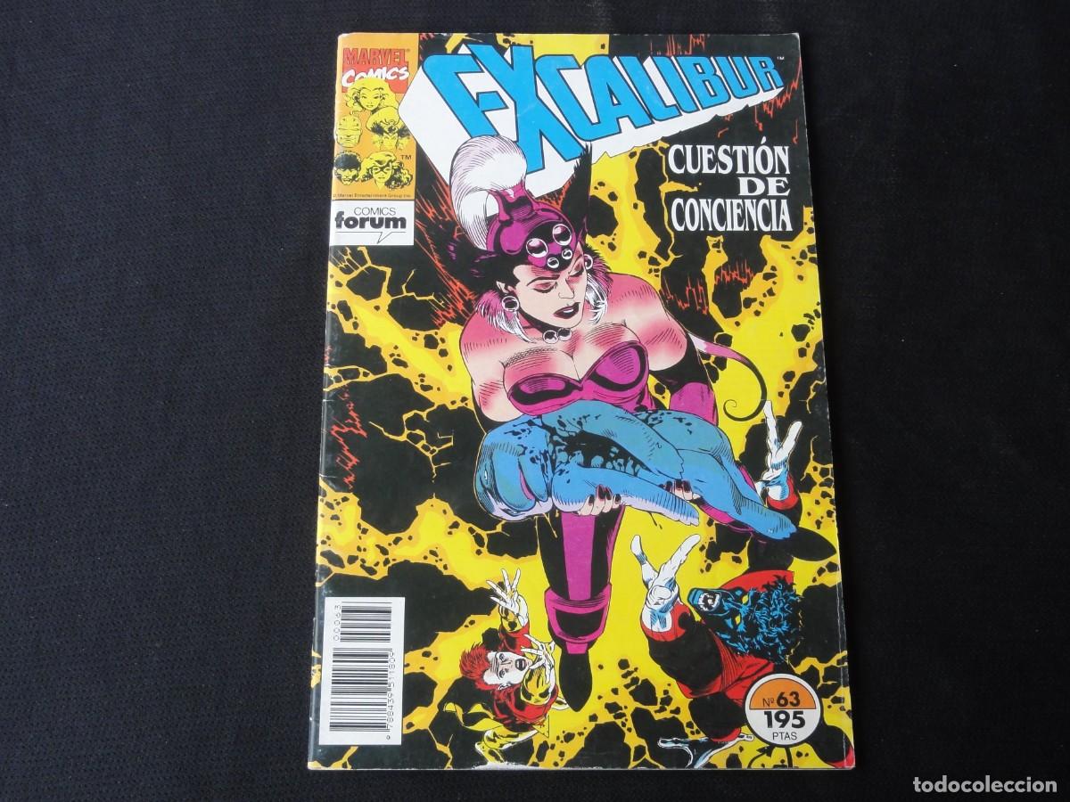 Tebeos: EXCALIBUR. N&ordm; 63 DE 80. A&Ntilde;O 1989-1995. MARVEL COMICS FORUM. C-15B - Foto 1