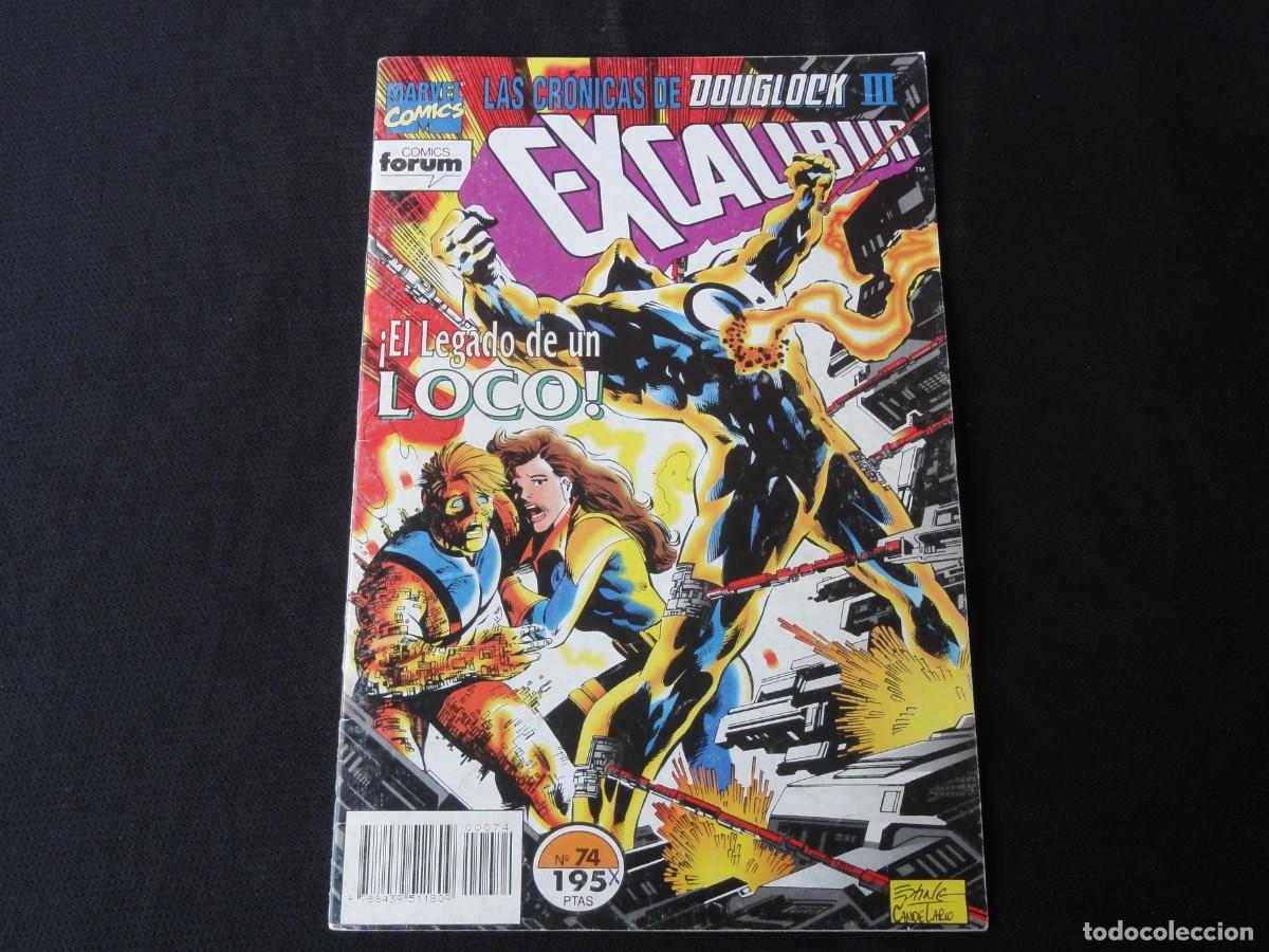 Tebeos: EXCALIBUR. N&ordm; 74 DE 80. A&Ntilde;O 1989-1995. MARVEL COMICS FORUM. C-15B