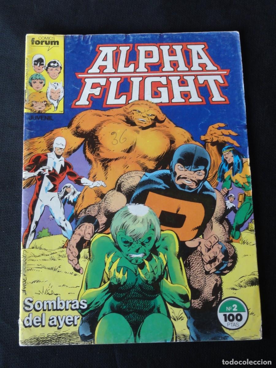 Tebeos: ALPHA FLIGHT. N&ordm; 2 DE 61. A&Ntilde;O 1985-1992. MARVEL COMICS FORUM. C-15B - Foto 1