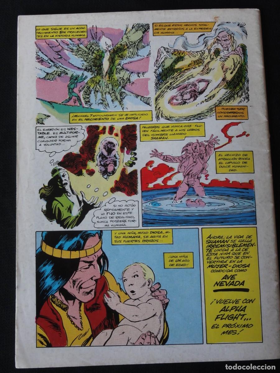 Tebeos: ALPHA FLIGHT. N&ordm; 8 DE 61. A&Ntilde;O 1985-1992. MARVEL COMICS FORUM. C-15B - Foto 2