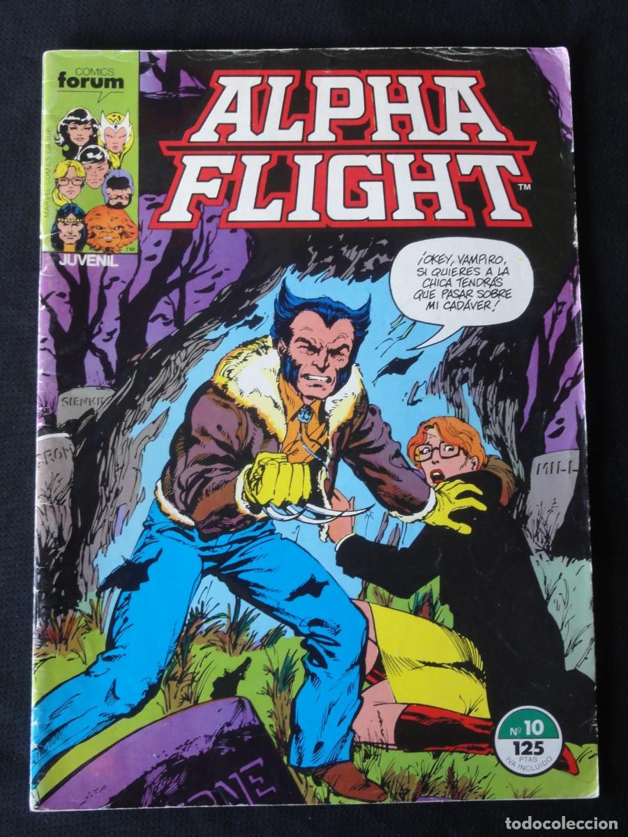 Tebeos: ALPHA FLIGHT. N&ordm; 10 DE 61. A&Ntilde;O 1985-1992. MARVEL COMICS FORUM. C-15B - Foto 1