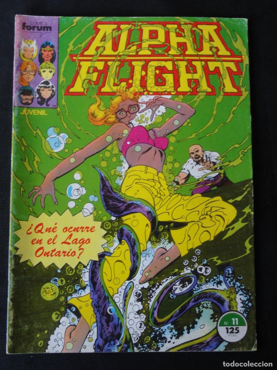 Tebeos: ALPHA FLIGHT. N&ordm; 11 DE 61. A&Ntilde;O 1985-1992. MARVEL COMICS FORUM. C-15B - Foto 1