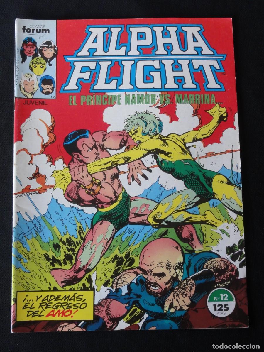 Tebeos: ALPHA FLIGHT. N&ordm; 12 DE 61. A&Ntilde;O 1985-1992. MARVEL COMICS FORUM. C-15B - Foto 1
