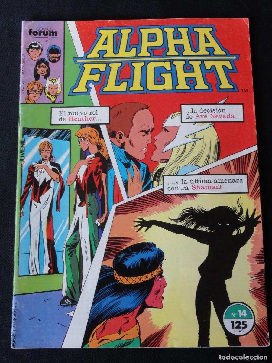 Tebeos: ALPHA FLIGHT. N&ordm; 14 DE 61. A&Ntilde;O 1985-1992. MARVEL COMICS FORUM. C-15B - Foto 1