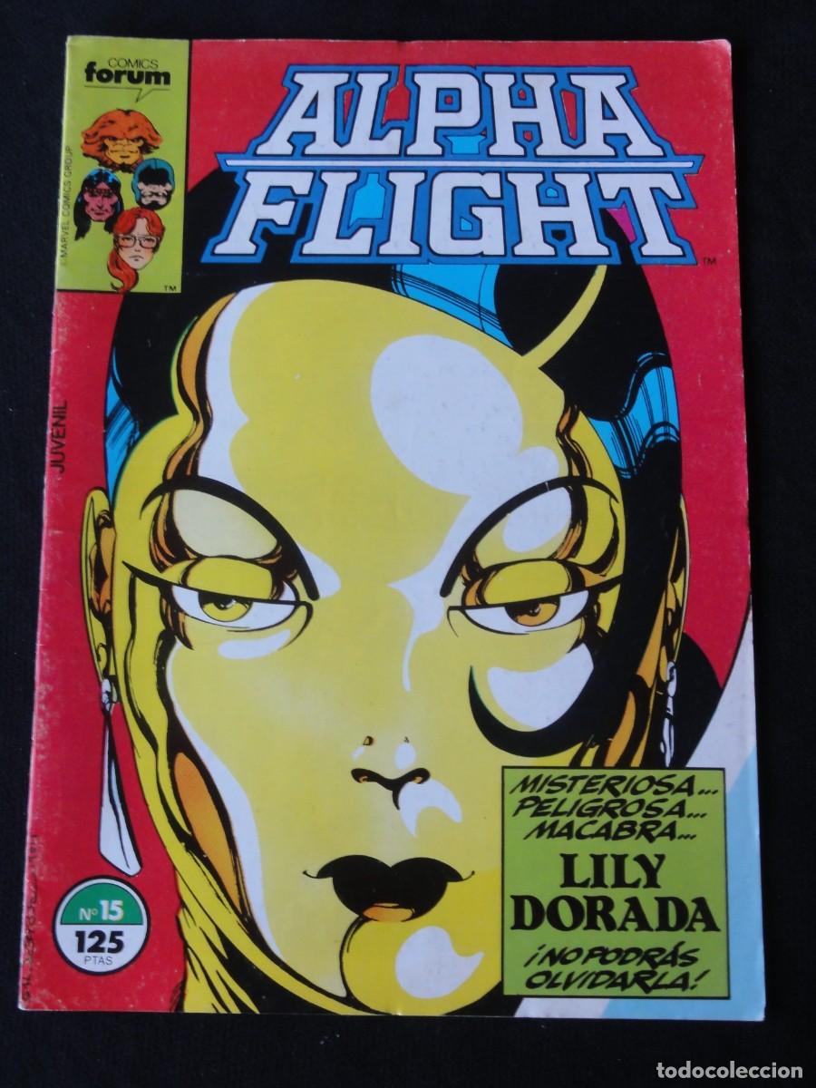 Tebeos: ALPHA FLIGHT. N&ordm; 15 DE 61. A&Ntilde;O 1985-1992. MARVEL COMICS FORUM. C-15B - Foto 1