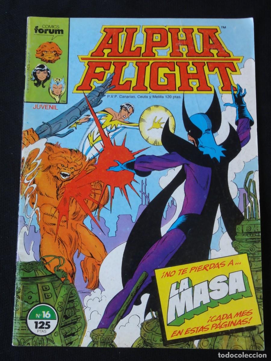 Tebeos: ALPHA FLIGHT. N&ordm; 16 DE 61. A&Ntilde;O 1985-1992. MARVEL COMICS FORUM. C-15B - Foto 1