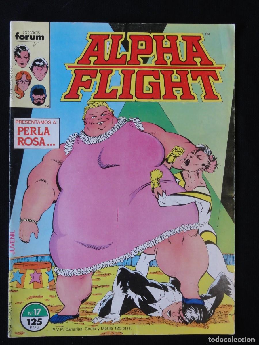 Tebeos: ALPHA FLIGHT. N&ordm; 17 DE 61. A&Ntilde;O 1985-1992. MARVEL COMICS FORUM. C-15B - Foto 1