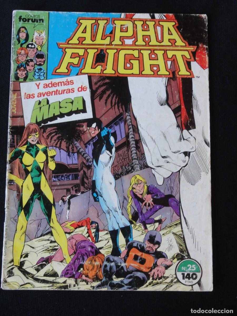 Tebeos: ALPHA FLIGHT. N&ordm; 25 DE 61. A&Ntilde;O 1985-1992. MARVEL COMICS FORUM. C-15B - Foto 1