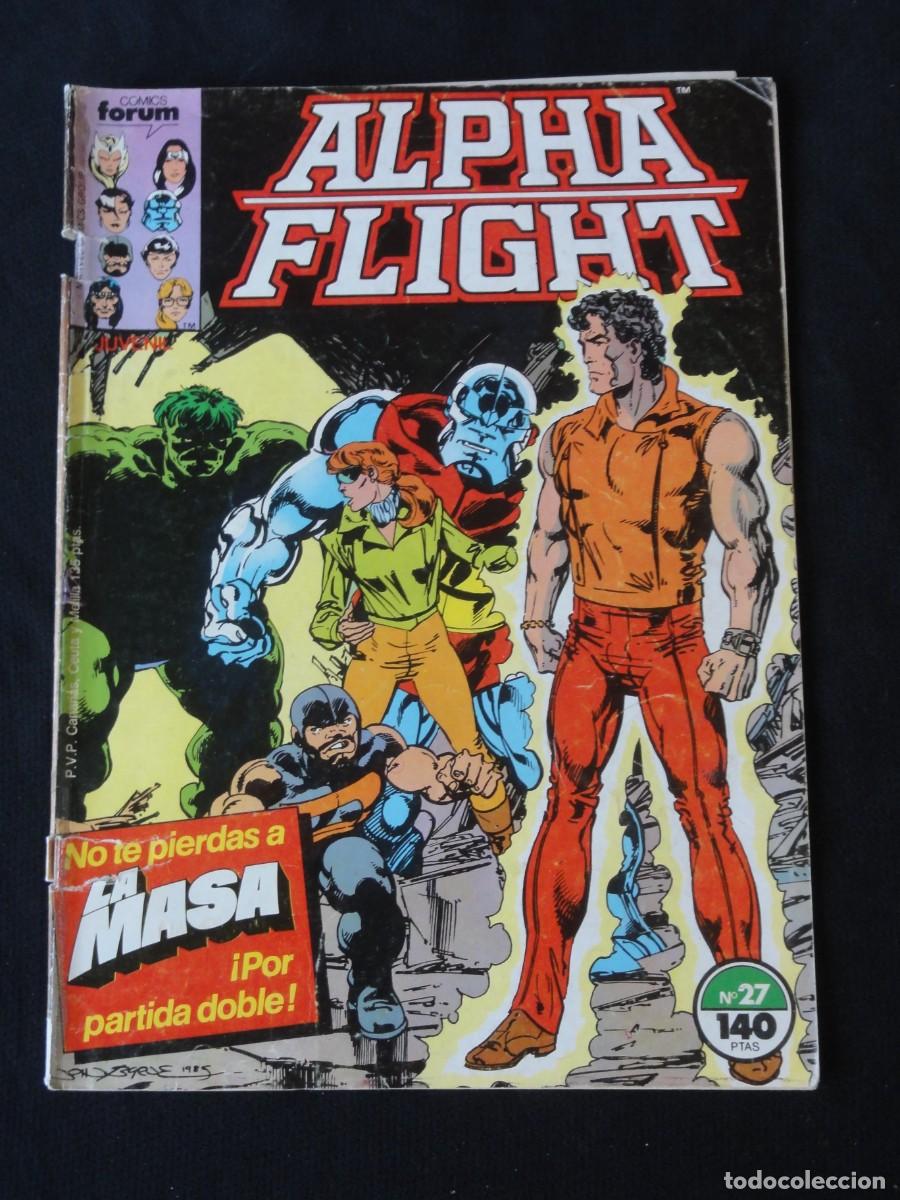 Tebeos: ALPHA FLIGHT. N&ordm; 27 DE 61. A&Ntilde;O 1985-1992. MARVEL COMICS FORUM. C-15B - Foto 1