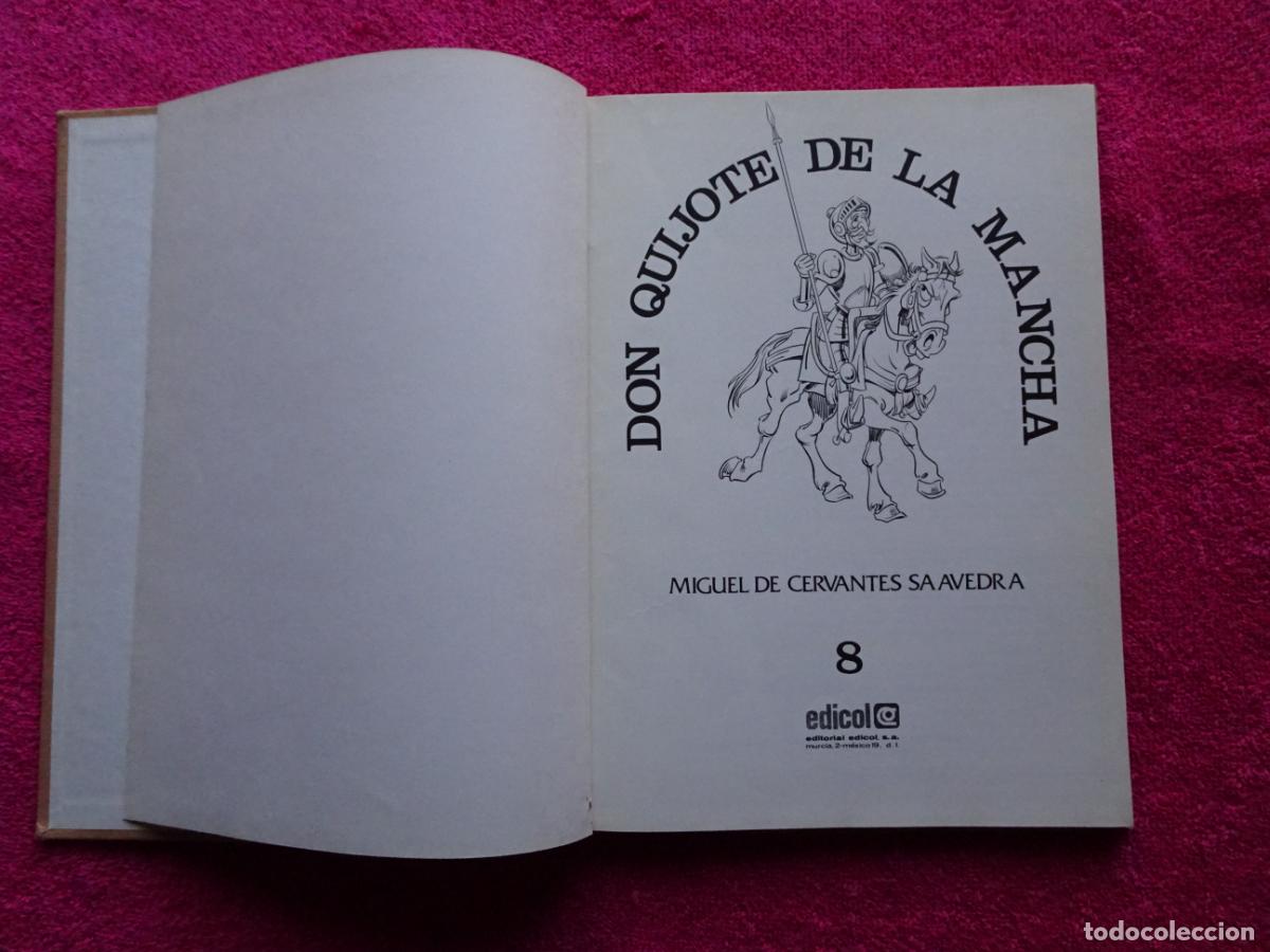 Tebeos: don quijote de la mancha 8 editorial edicol 1982 ediciones naranco&acute; - Foto 3
