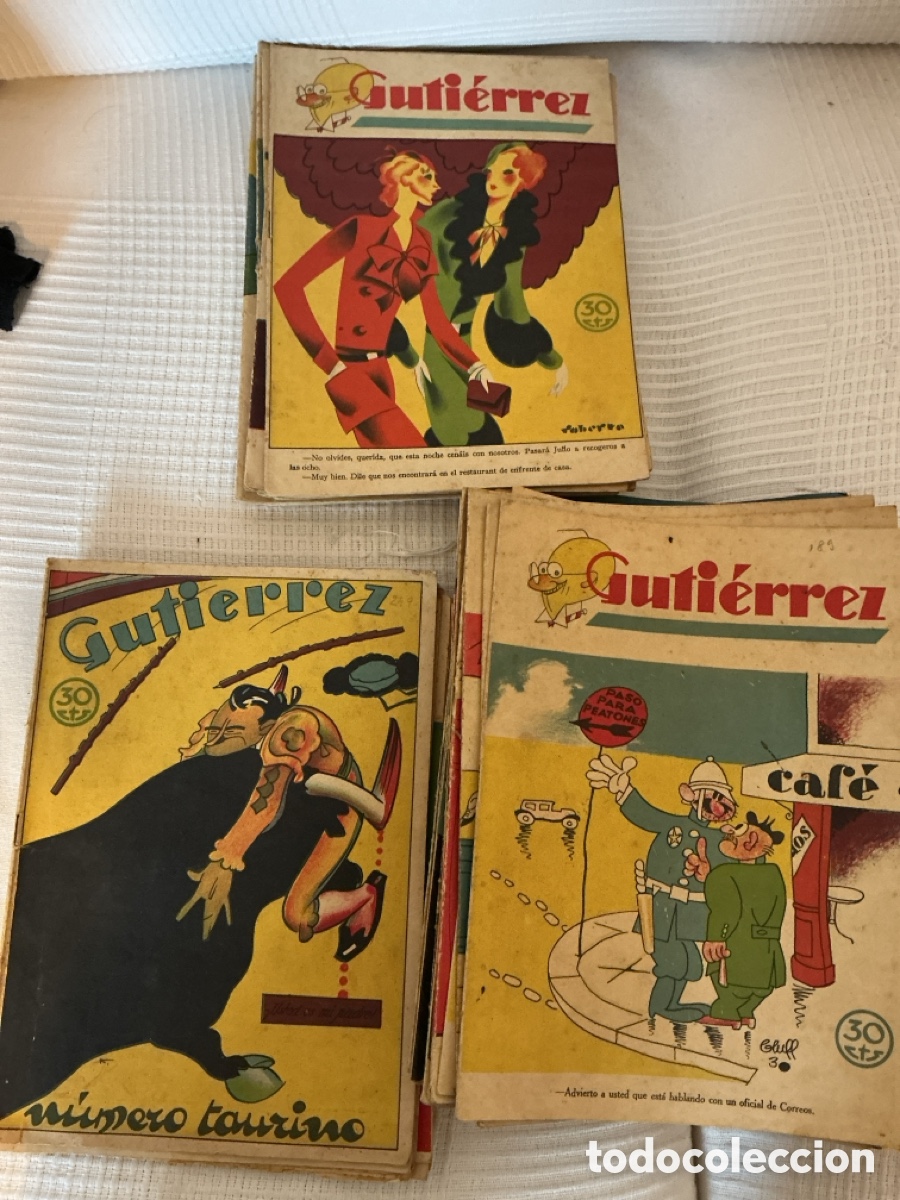 Tebeos: Lote de 61 semanarios Guti&eacute;rrez - Foto 3