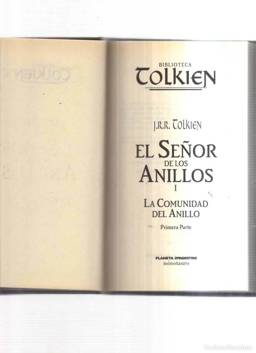 Tebeos: EL SE&Ntilde;OR DE LOS ANILLOS 4 EJEMPLARES COMPLETA TOLKIEN BIBLIOTECA - Foto 9