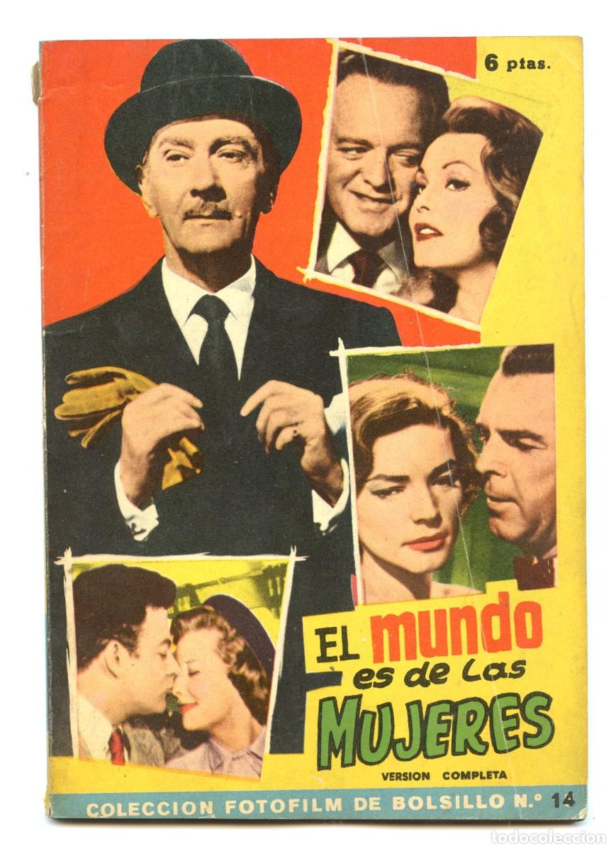 Tebeos: COLECCI&Oacute;N FOTO-FILM DE BOLSILLO n.14 EL MUNDO ES DE LAS MUJERES (1959)