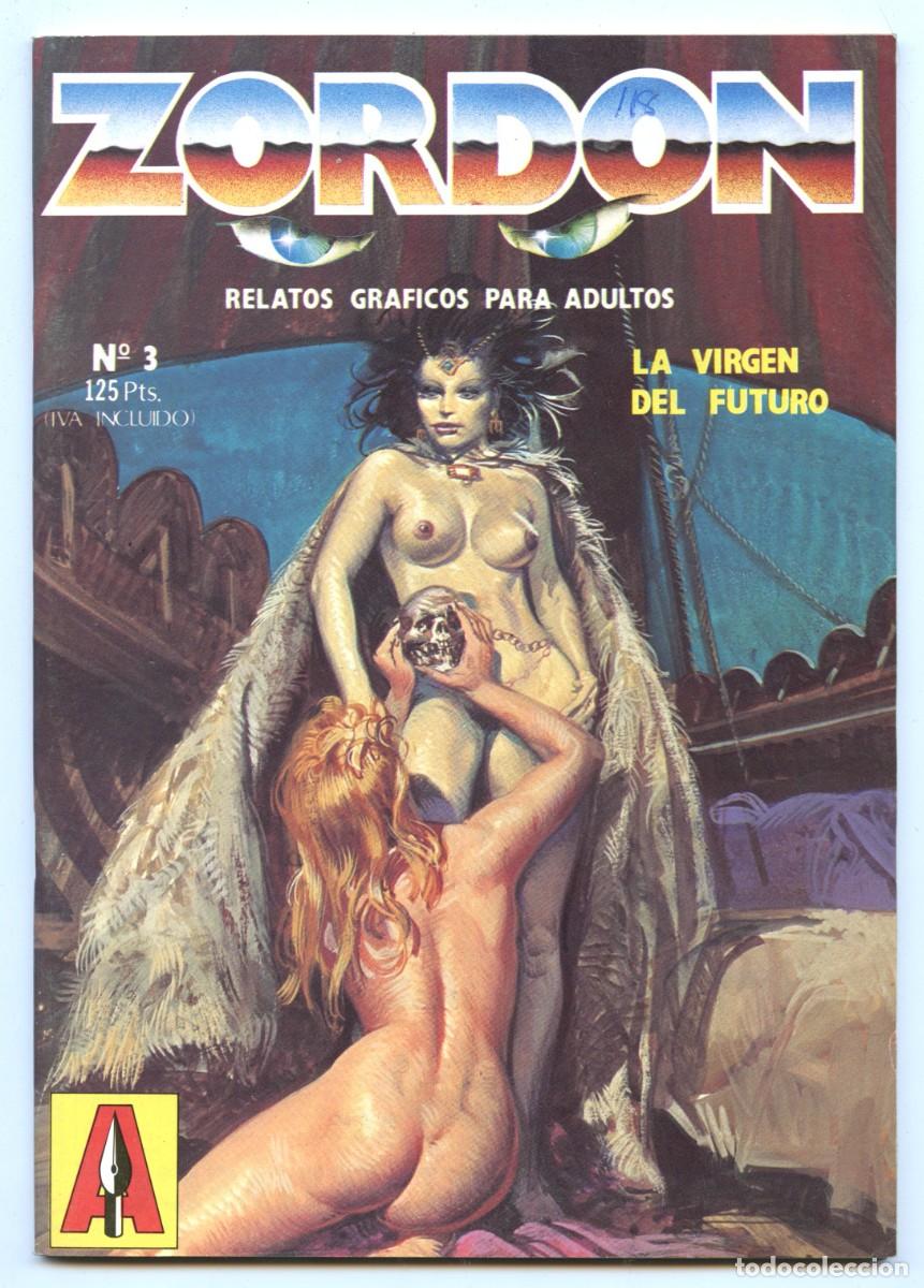 Tebeos: ZORDON n.3 LA VIRGEN DEL FUTURO (Astri, 1987)