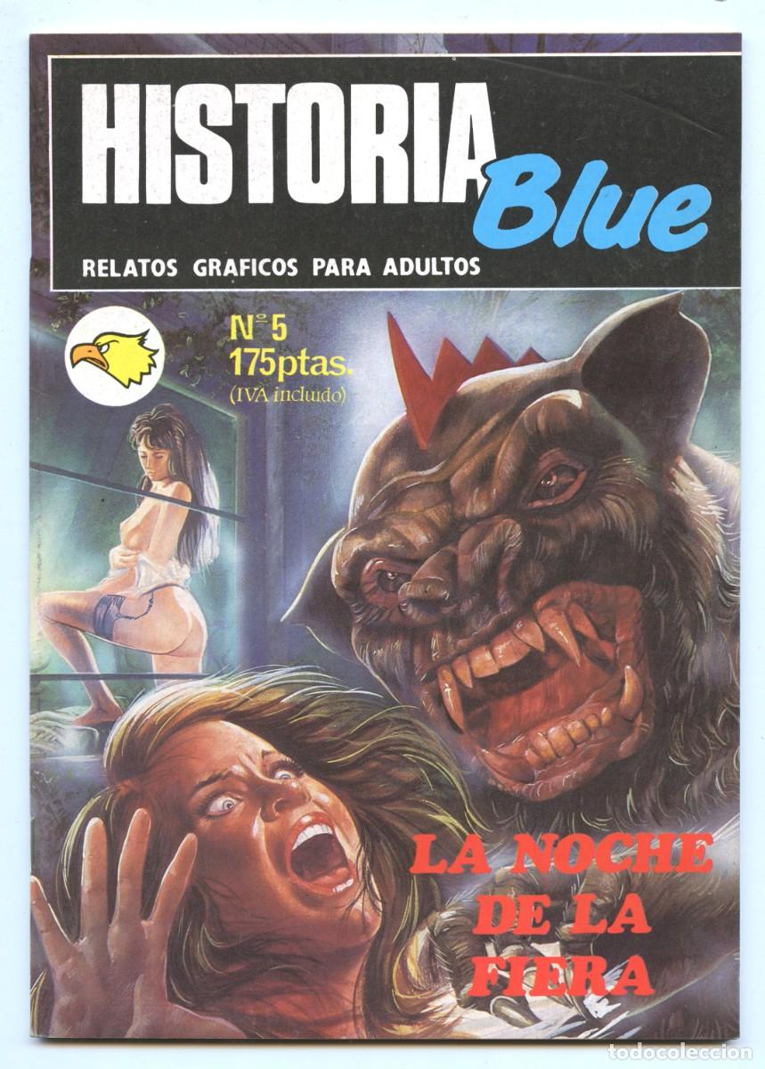 Tebeos: HISTORIA BLUE n.5 LA NOCHE DE LA FERIA (Astri, 1991)