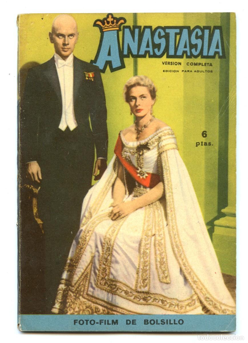 Tebeos: COLECCI&Oacute;N FOTO-FILM DE BOLSILLO n.6 ANASTASIA (1959)