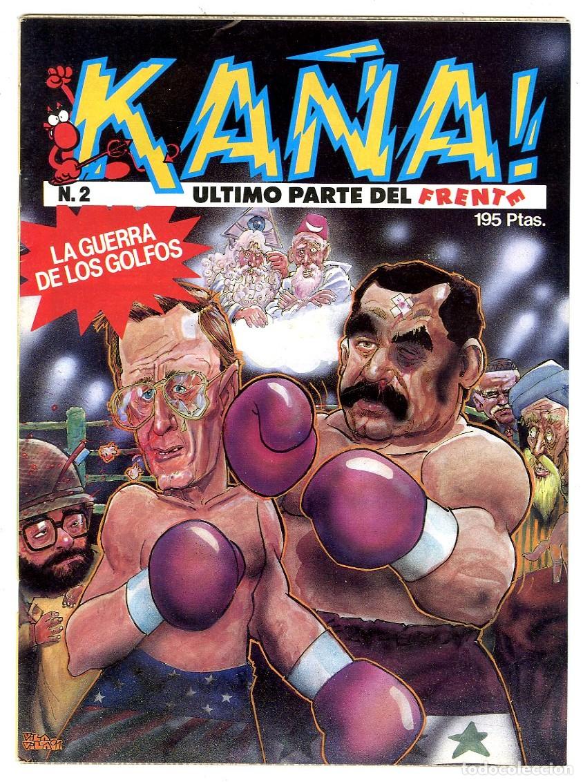 Tebeos: Ka&ntilde;a! / N.2 / &Uacute;ltimo Parte del Frente / Irusa / 1991