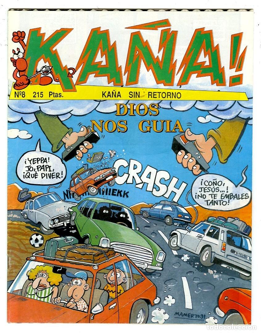 Tebeos: Ka&ntilde;a! / N.8 / Ka&ntilde;a Sin Retorno / Irusa / 1988