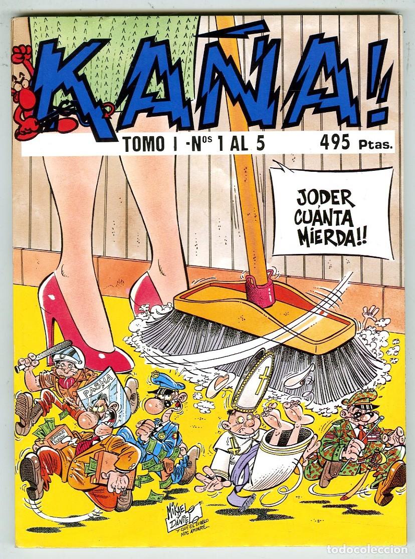 Tebeos: Ka&ntilde;a! / Tomo 1 / N.os. 1 al 5 / Irusa / 1991