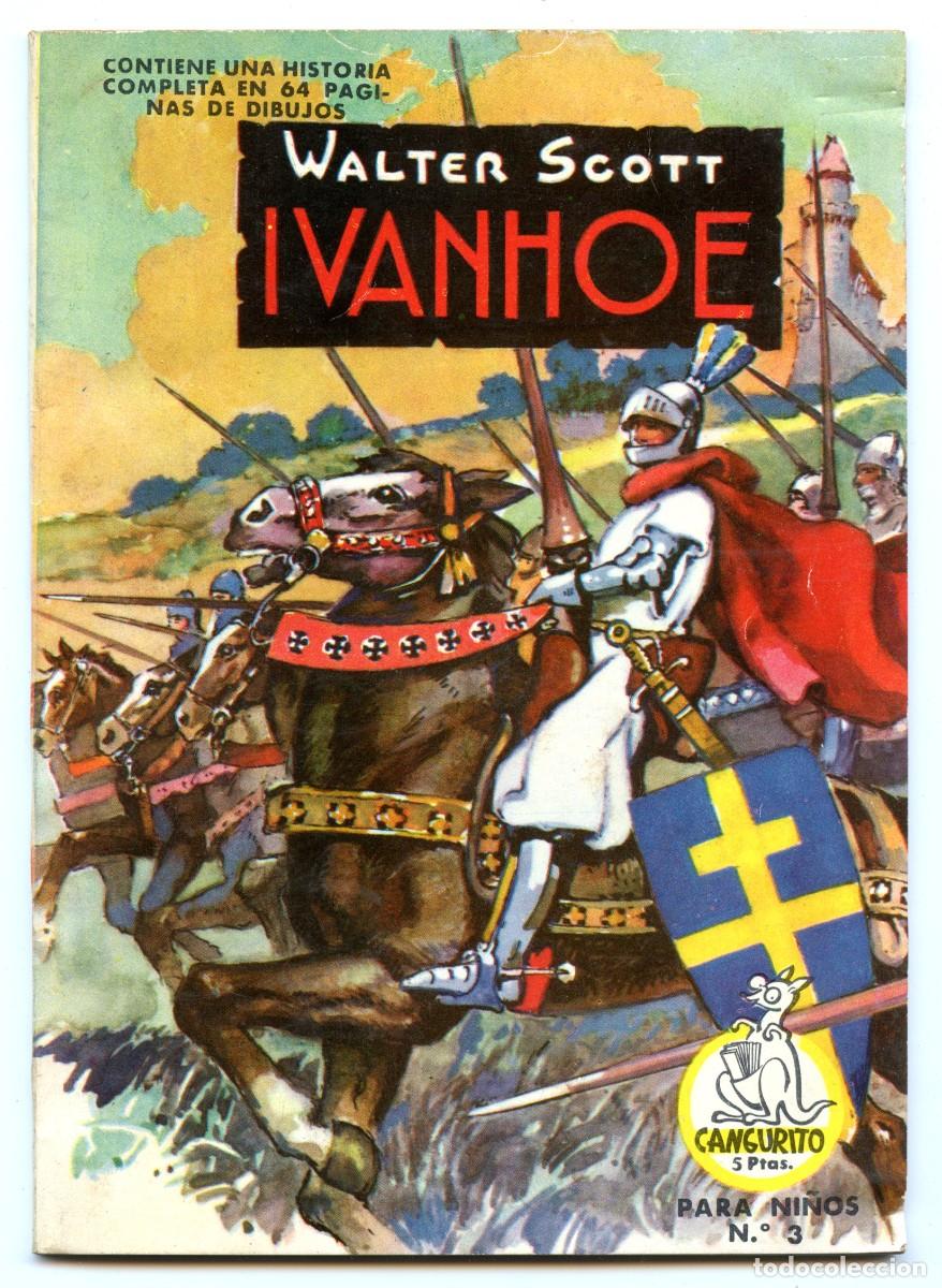 Tebeos: CANGURITO n.3 IVANHOE (Mateu, 1962)