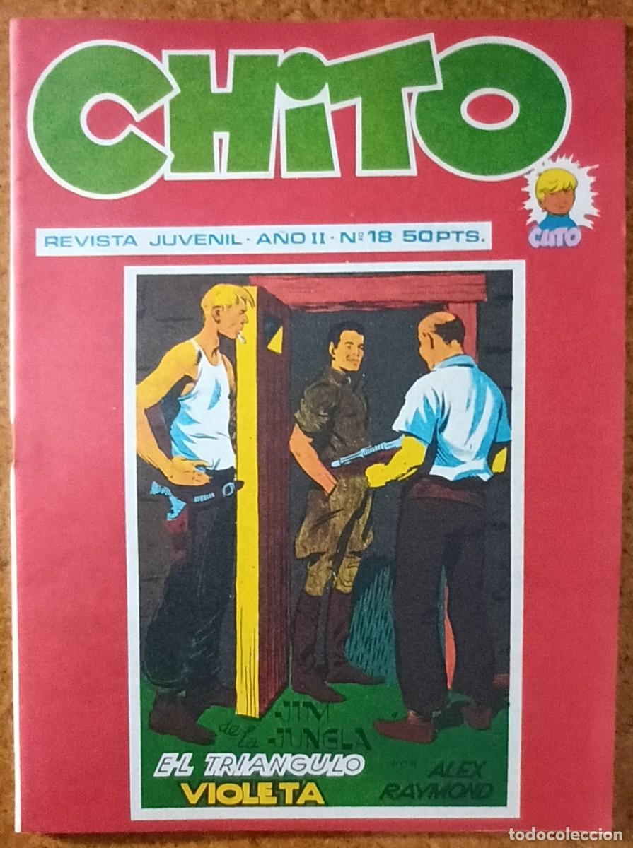 Comics: CHITO-MART&Iacute; PAV&Oacute;N- N&ordm; 18 -J.BLASCO-CARRILLO-MORENO-E.FREIXAS-A.RAYMOND-1975-BUENO-RARO-LEA-VEA-1260
