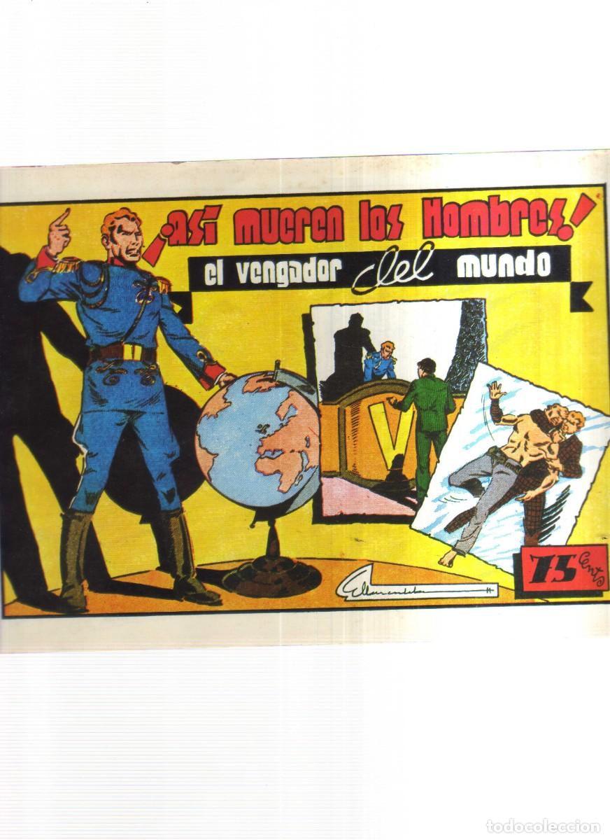 Comics: EL VENGADOR DEL MUNDO N,3 ASI MUEREN LOS HOMBRES REEDICION